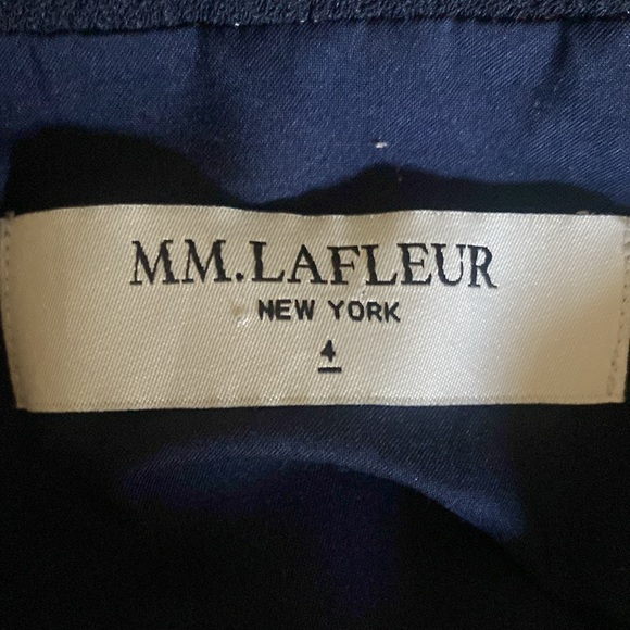 MM LAFLEUR PINSTRIPE DRESS 4 - Picture 2 of 9